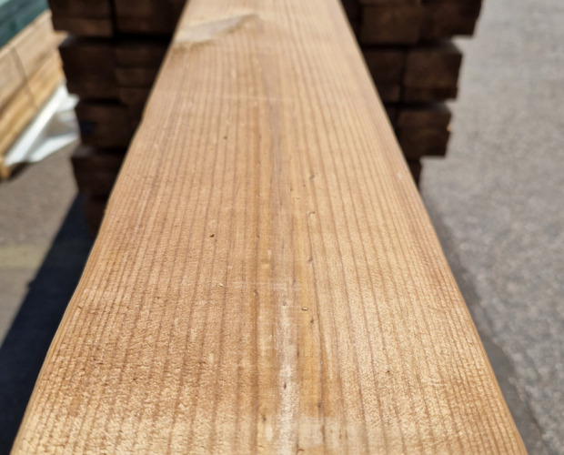 Thermowood borovi gyalult padló
